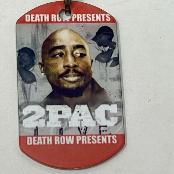 Vintage 2Pac death row presents, dog tags - Picture 5 of 7